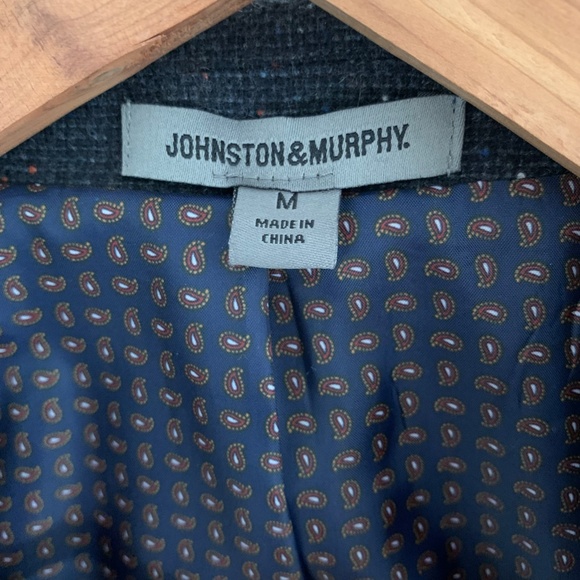 Johnston & Murphy Sportcoat Navy/Specs M - Picture 11 of 11